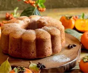 آموزش آشپزی؛ طرز تهیه کیک خرمالو به روش قنادی با همه نکات