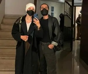 واکنش خانم بازیگر به رابطه نوید محمدزاده و فرشته حسینی + ویدیو