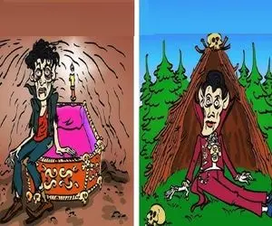 بازی فکری؛ اگه با هوشت همه رو به مهابت و صلیب کشیدی بگو کدوم از خون آشاما دربه در غنی