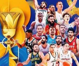 32 تیم راه یافته به جام جهانی بسکتبال 2023 مشخص شدند