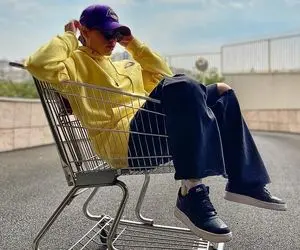 عکس دیده نشده از ترلان پروانه در سبد خرید!