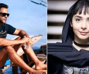 ژست چپ و چول المیرا دهقانی بعد کلی ظرافت؛ لباس عروسش یه کرج تا تهران پارچست!