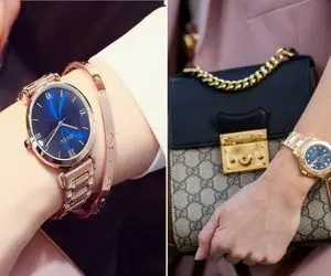 ساعت های زنانه شیک / مدلای جدید بندشون خاصه اگه مچ دستت لاغر و ظریف باشه پر نشون میده