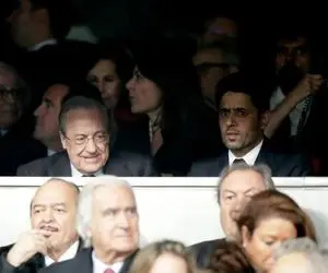 ملاقات سران PSG با داور در بین دو نیمه بازی با رئال!