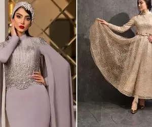 لباس های مجلسی پوشیده / یکم دیگه صفر تموم میشه و بزن و بکوبا شروع خاص ترینه تالار باش