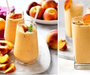 طرز تهیه اسموتی هلو؛ یه لیوان ازش بزن بر بدن تا جیگرت حال بیاد