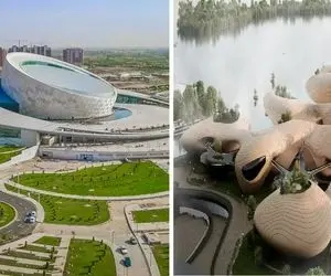 معماری مدرن ایران؛ تخت جمشید قدیمیه، سازه های فوق مدرن از سفینه اصفهان تا گوی شیشه ای