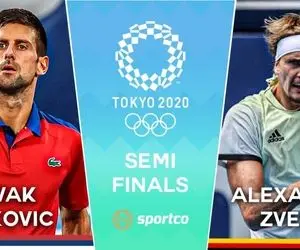 (ویدیو) خلاصه تنیس نواک جوکوویچ و زورف نیمه نهایی المپیک 2020