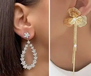 نکات مهم انتخاب گوشواره متناسب با مدل گوش؛ ستینگ با فرم صورت، فضا و لباس هر فرد