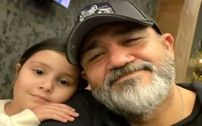 تفریح هیجان‌انگیز مهران غفوریان و دخترش