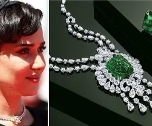 جولان باشکوه جواهرات حسن زاده در جشنواره کن 2025؛ درخشش مدهوشانه و فلسه نگین به نگینش