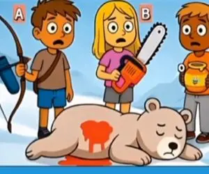 بازی فکری؛ اگه بهت تعظیم میکنن تو هوش بگو قاتل خرس کدوم از بچه هاست