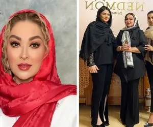 وقتی "الهام حمیدی" با یه کامیون آرایش و ژل باز فیلتر گذاشت؛ این تیپ بهش نیومد