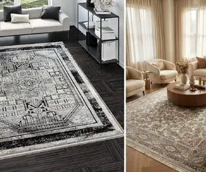 راهنمای انتخاب بهترین رنگ فرش برای دکوراسیون نشیمن؛ سلیقه و هماهنگی وقتی باهم مچ میشن