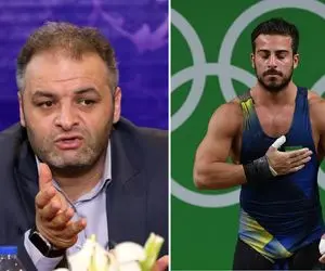 اولین واکنش فدراسیون وزنه برداری به تصمیم رفتن زیر پرچم کوزوو کیانوش رستمی