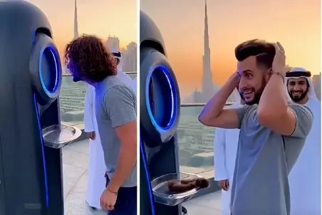 فناوری جدید؛ تو دبی نمی خواد یک ساعت بشینن تو صف و صندلی آرایشگاه
