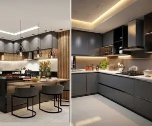 آب دسته بزار زمین زنگ بزن کابینت سازت / از شیک ترین رنگای کابینت تا ایده واسه گوشه ها