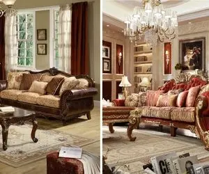 خوشگلترین مبلمان کلاسیک / اگه فقط جای یه دست مبل داری این مدلو غافل نشو شگفت‌انگیزه