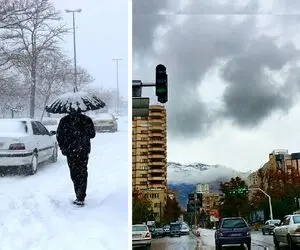 چرا برف با تهران و کرج قهر است؟ آیا این دو شهر هم سفیدپوش خواهند شد؟