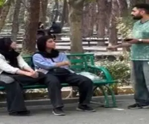 دوربین مخفی؛ پسره به دخترا گفت حیوون خونگیشو نگه دارن بره دستشویی حیوونو ببینی میترکی