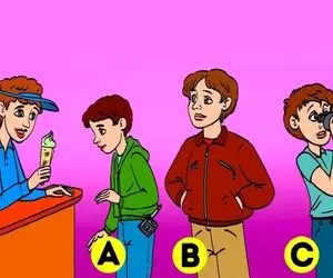 بازی فکری؛ اگه با هوشت دشمن تراشی کردی بگو کدوم از افراد بستنی فروش پلیس؟