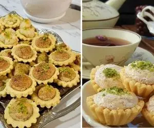 طرز تهیه تارت نارگیلی با بهترین دستور / یه شیرینی عالی که واسه عید نوروز حرف نداره