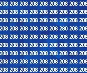 جدیدترین تست هوش تصویری با جواب؛ تو که آخرت مغزهای عالمی عدد 280 رو تو عکس پیدا کن!