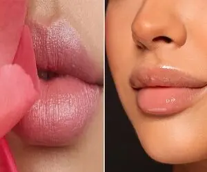حجیم سازی لب ها با استفاده از شکر / چطور لب های قلوه ای و برجسته در سه سوت بسازیم