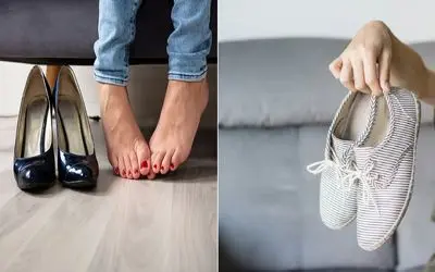 ترفند جلوگیری کردن از عرق کردن پا داخل کفش برای ساعت های طولانی / ترفند ورزشکارها