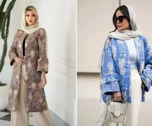 ایده برا ست کردن مانتو ژاکارد  در 2024 / مهم نیست کی خریدیش اینطور ستش کنی انگار نوئه