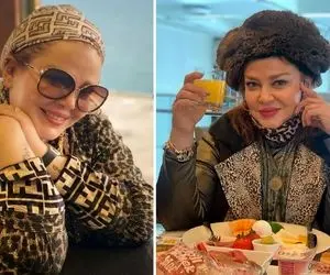 وقتی "بهاره خانمِ" مایه دار مهمون میشه؛ با این اندام سِت تنگ و بازش چیه!