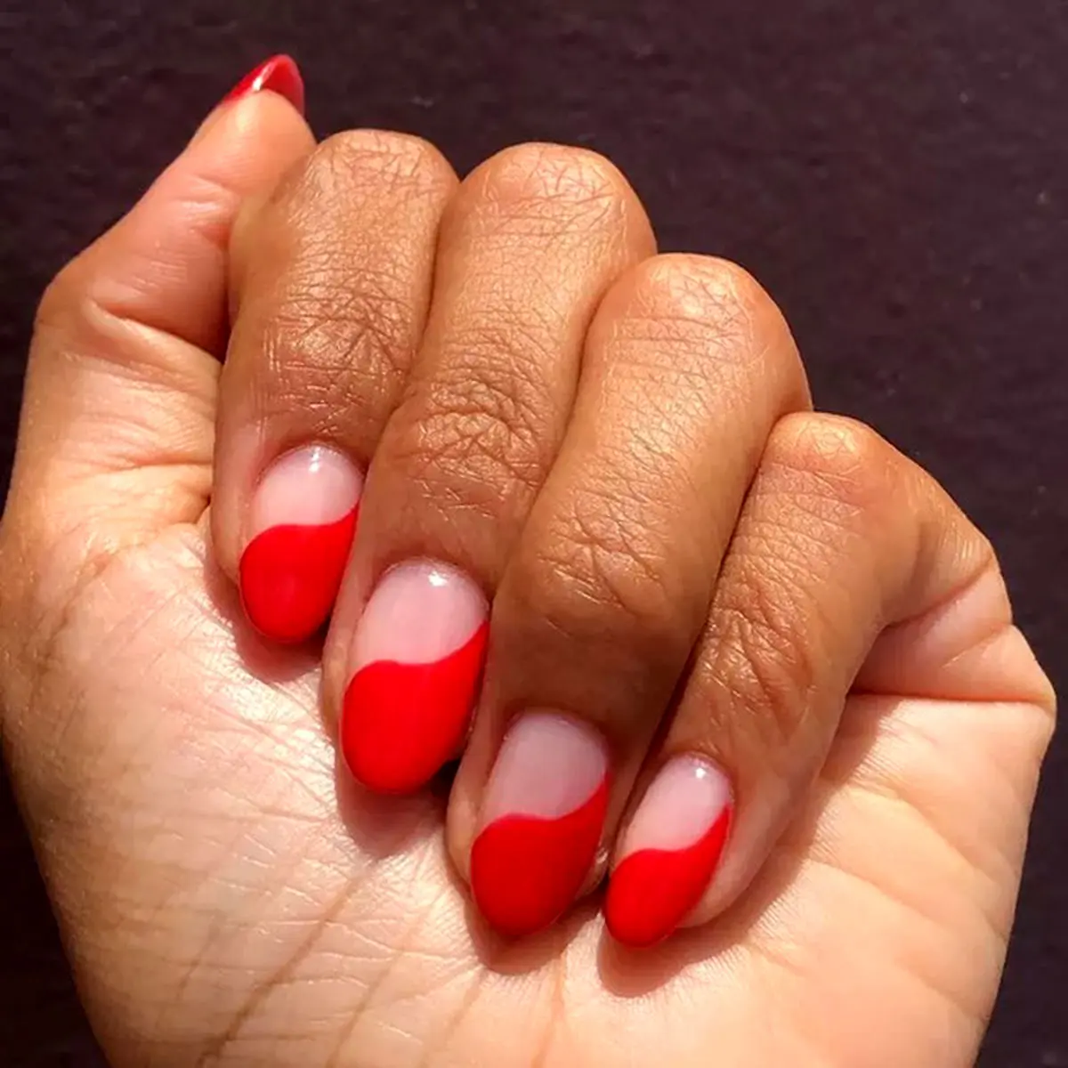 red-nail-model-for-girls-4