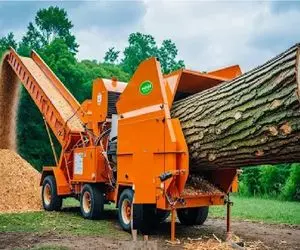 ابزارآلات غول پیکر؛ شریدری که میتواند یک جنگل را به نابودی بکشاند