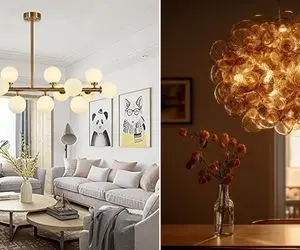 شیک ترین مدل های لوستر حباب دار / مهمون بیاد میگه اوف اینو کی خریدی انقدر چشمگیره