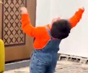 آواز غلیان؛ پسر سی سانتی چست و چابک نرم و نازک چه قری میده نرمالو با آهنگ شاد مه دلبر