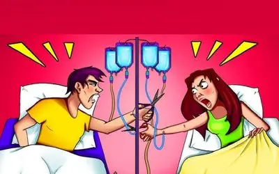 بازی فکری؛ اگه با هوشت همه رو تشنه میبری میاری بگو تو کتک کاری زن وشوهر کدوم میمیره