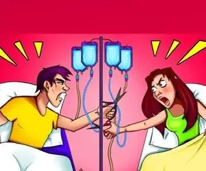 بازی فکری؛ اگه با هوشت همه رو تشنه میبری میاری بگو تو کتک کاری زن وشوهر کدوم میمیره