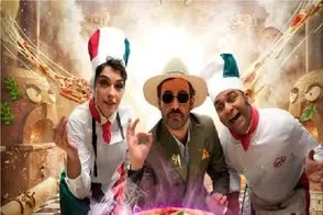 سکانس خندان/ دوئل فوتبال دستی با تخم مرغ جواد خواجوی و الیکا عبدالرزاقی/چه کثیفی کردن