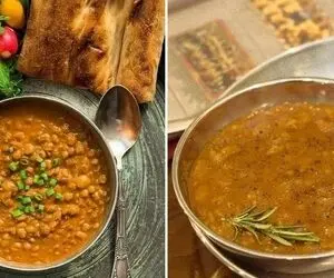 ترفندهای خوشمزه تر شدن عدسی؛ اینجوری یه عدسی لعاب دار مثل مال قهوه خونه ها بپز