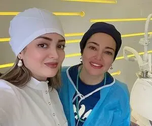 (عکس) رزیتا غفاری تنها در میان مردان مافیایی!