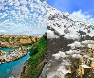 این چند روز تعطیلی کجا برم مسافرت خوشگذرونی؟ / گردشگرا اینجا ها رو ترکوندن تو هم برو