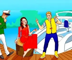 بازی فکری؛ واسه خودت یه کف مرتب بزن اگه صاحب قایق رو پیدا کردی