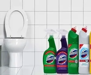 کدوم رنگ دامستوس مناسب شستن کجاست؟ سفید کننده غلیظ با رایحه مطبوع و تمیز کنندگی قوی