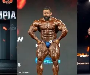 ویدیو کامل مسابقه هادی چوپان در مستر المپیا 2023