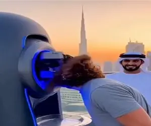 فناوری نوین؛ شیخ عرب تو دبی تکنولوژی آورده سه ثانیه مو اصلاح کنه بره پول پارو کنه