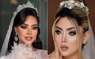 مدل موی عروس با تاج؛ شیک ترین مدهای مورد پسند ملکه های کشورهای عربی