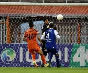 (عکس) گریه گلر نساجی پس از اشتباه مرگبار!