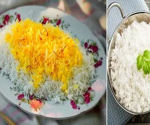 فوت و فن قد کشیدن برنج و حجیم شدنش / با این روش برای هر سه نفر یه پیمونه برنج میخوای