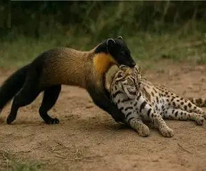 مستند حیات وحش؛ تحقیر یوزپلنگ سریع به دست فرت گلو زرد که نصفشه