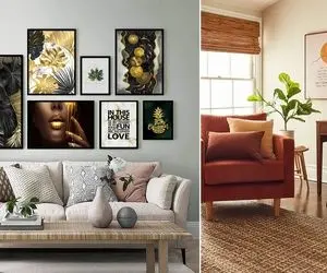 فقط صاف بودن تابلو رو دیوار مهم نیست! / سرک کشیدن به خونه هایی که خاص تابلو میچینن